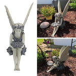 Garden Faerie Holding a Sunflower - Napa Valley Wildflower Co.