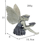 Garden Faerie Holding a Sunflower - Napa Valley Wildflower Co.
