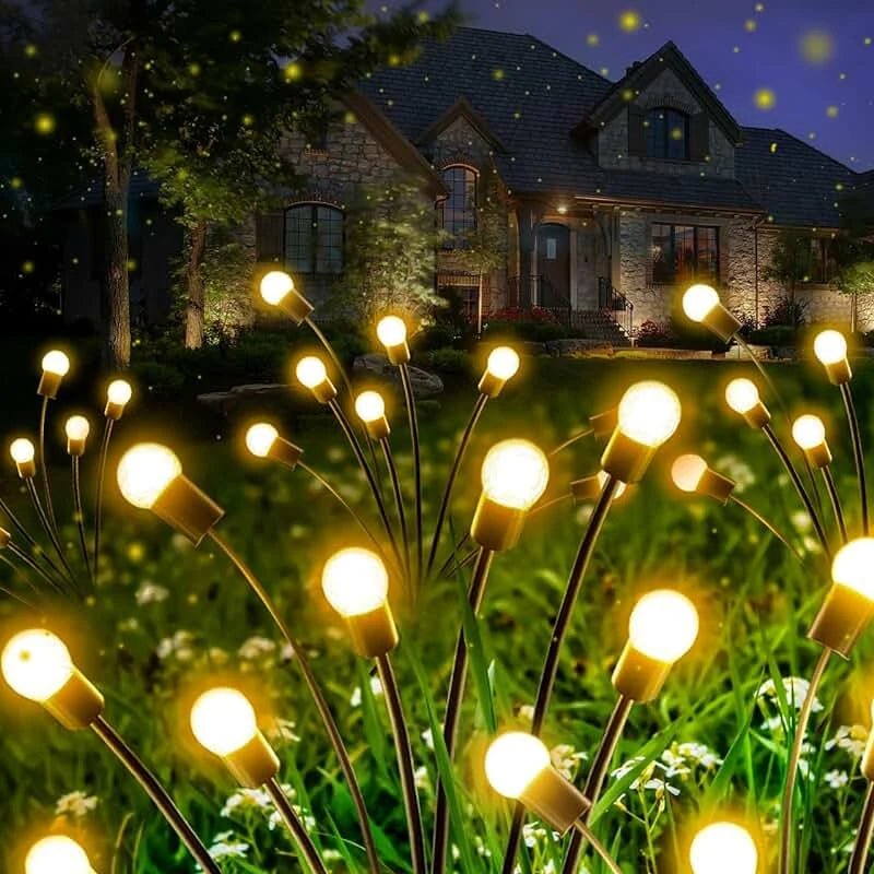 Garden Lights - New Upgraded Solar Powered Firefly Garden Lights - Napa Valley Wildflower Co.