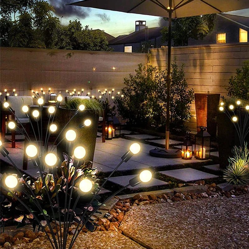 Garden Lights - New Upgraded Solar Powered Firefly Garden Lights - Napa Valley Wildflower Co.