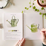 Garden Watercolor Workbook - Napa Valley Wildflower Co.