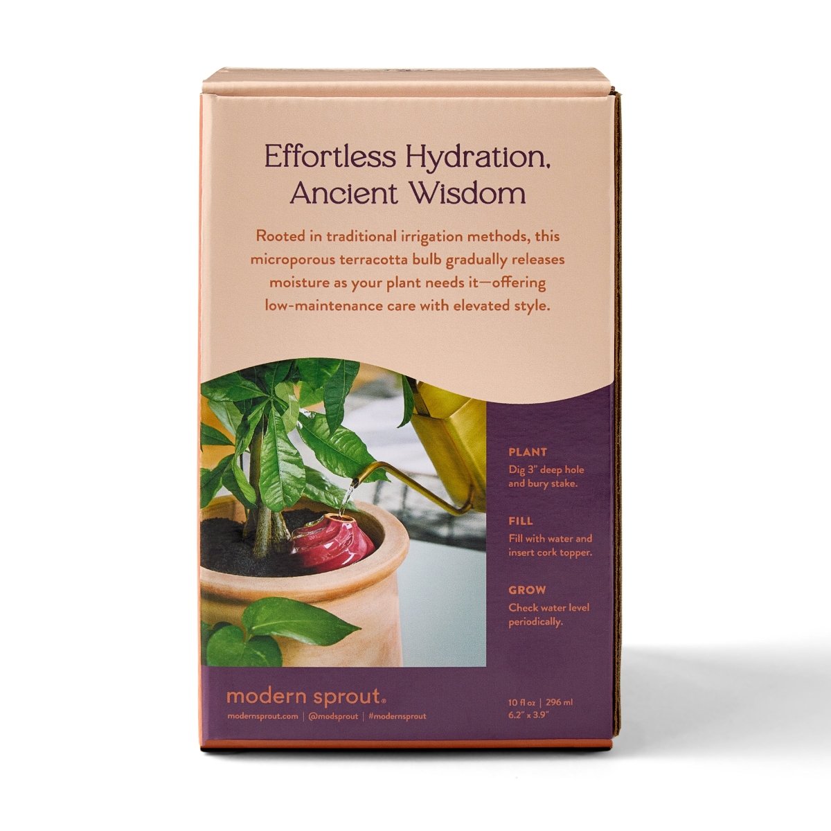 Glazed Terracotta Watering Bulbs (10oz) - Napa Valley Wildflower Co.