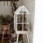 Greenhouse Inspired Outdoor Plant Stand - Napa Valley Wildflower Co.
