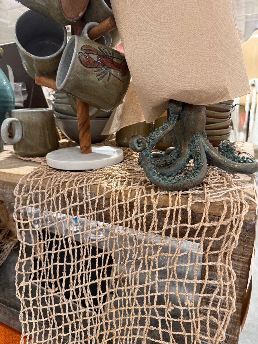 Hand - Woven Natural Banana Leaf Table Runner - Napa Valley Wildflower Co.