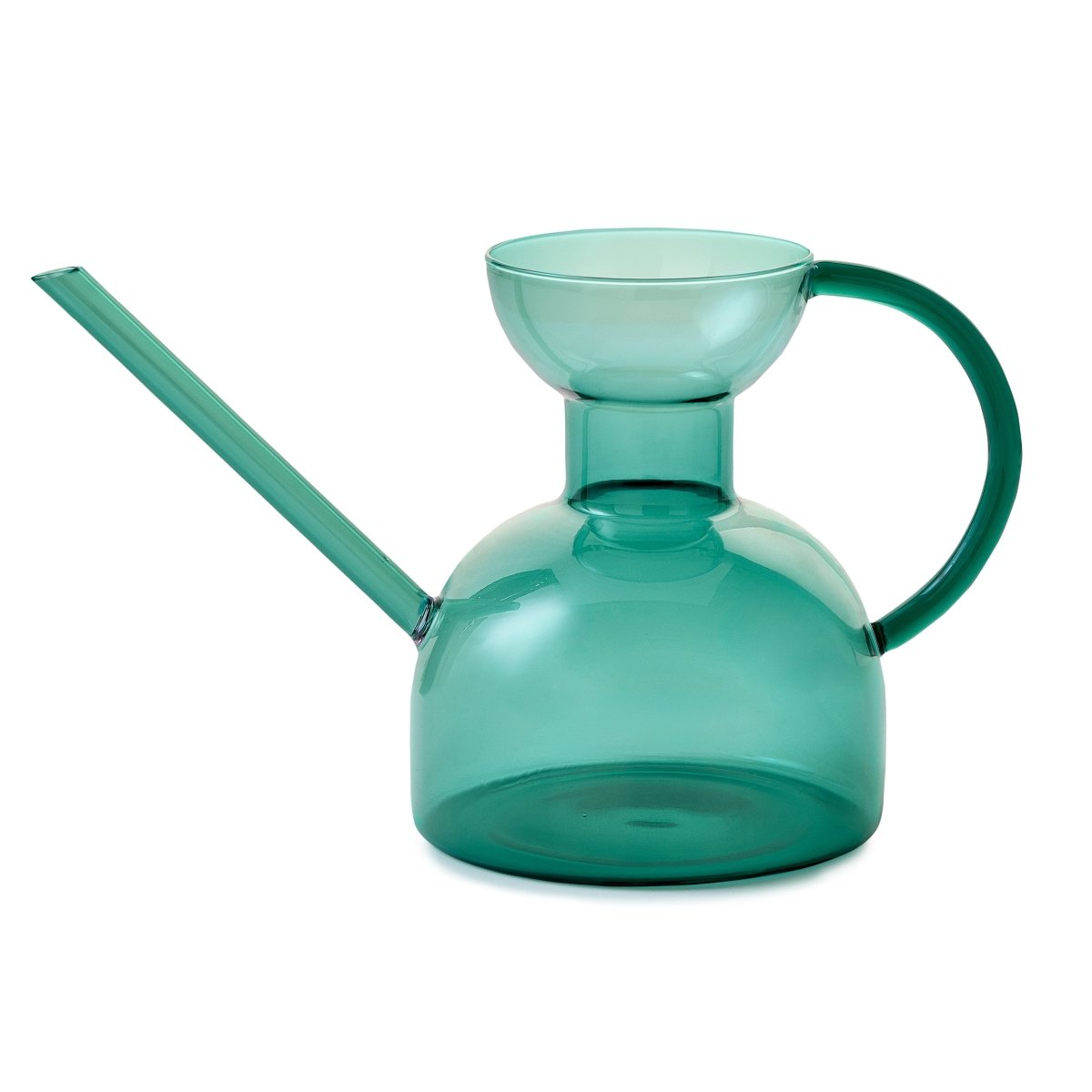 Handcrafted Borosilicate Glass Watering Can - Napa Valley Wildflower Co.
