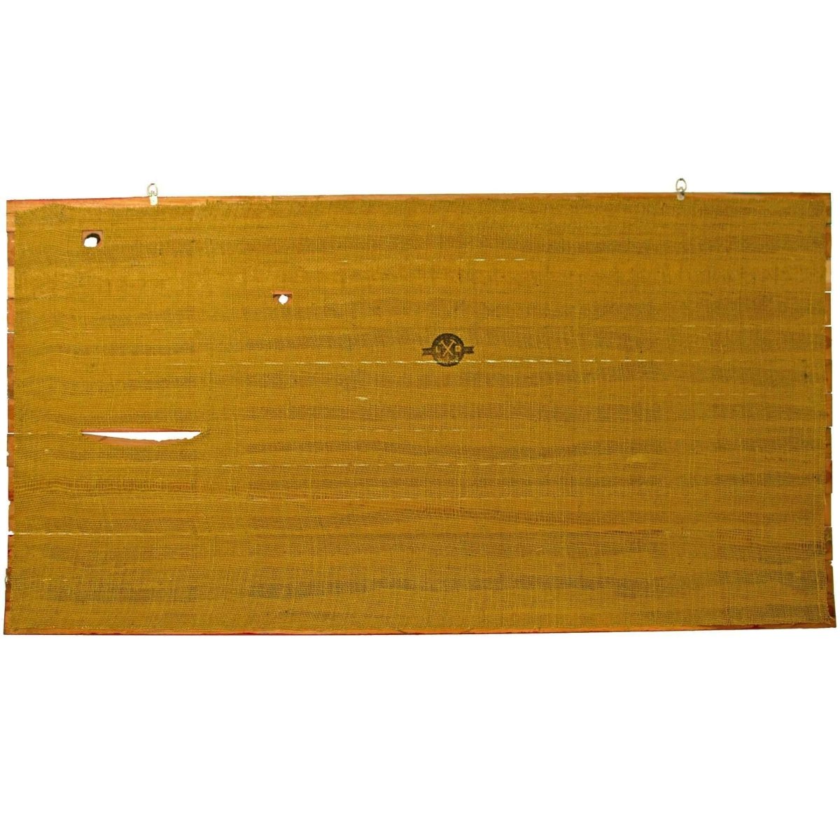 Handcrafted Rustic Blue Line Redwood American Flag – Foldable Wall Decor (27" x 48") - Napa Valley Wildflower Co.