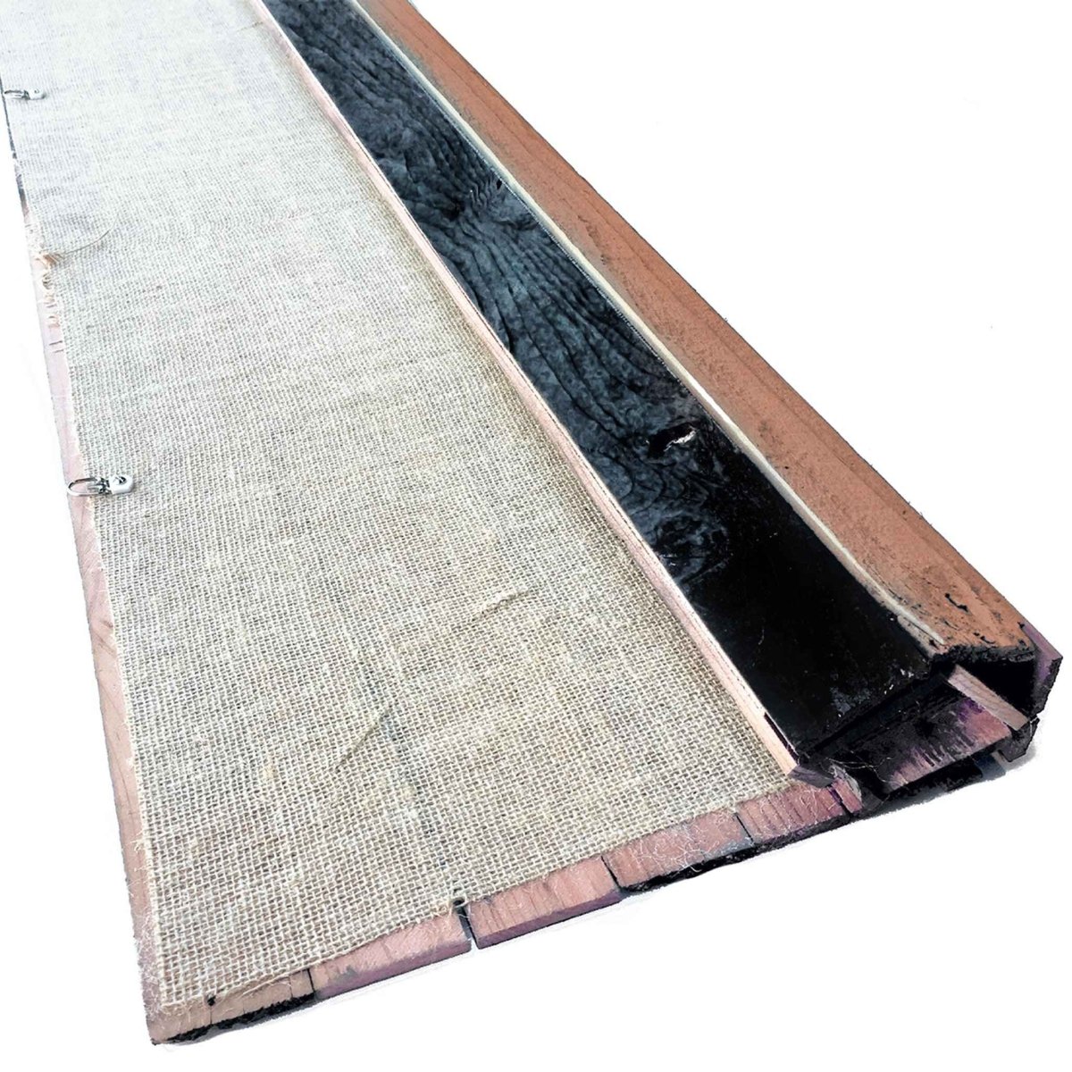 Handmade Black & Wood American Flag - Napa Valley Wildflower Co.