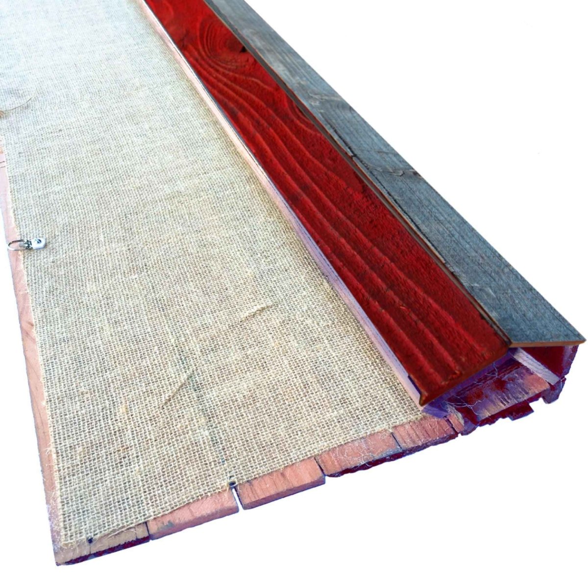 Handmade Wooden American Flag – 27x48 Rustic Reclaimed Redwood Wall Decor (Indoor/Outdoor) - Napa Valley Wildflower Co.