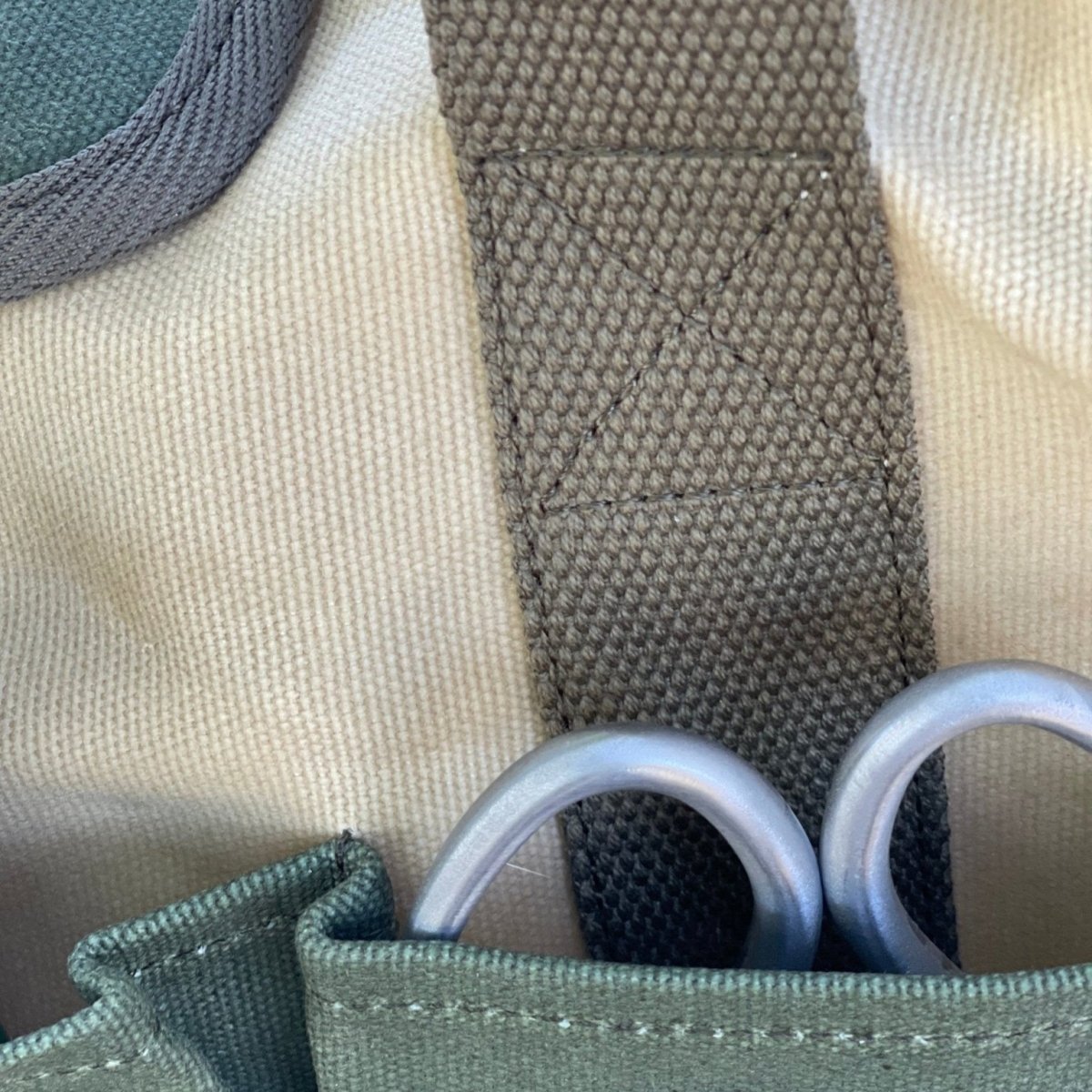 Heavy Waxed Canvas Garden Tool Bag - Napa Valley Wildflower Co.