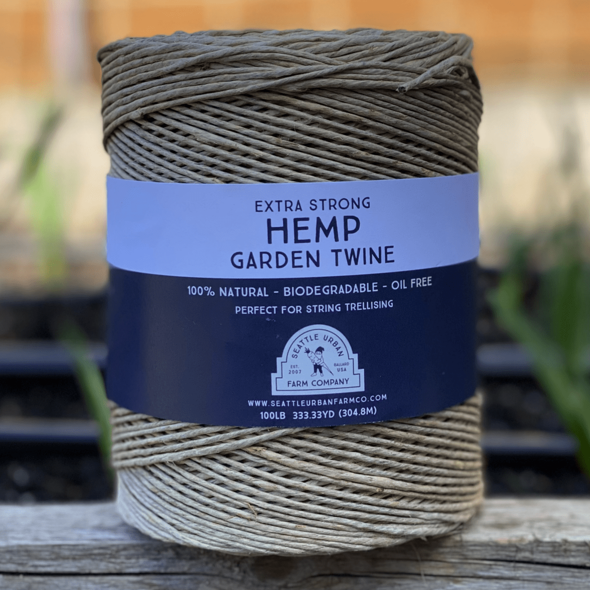 Hemp Garden twine | Large Spool - Napa Valley Wildflower Co.