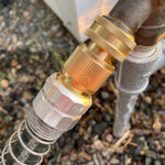 High - Quality Brass Garden Hose Quick Connect Set - Napa Valley Wildflower Co.
