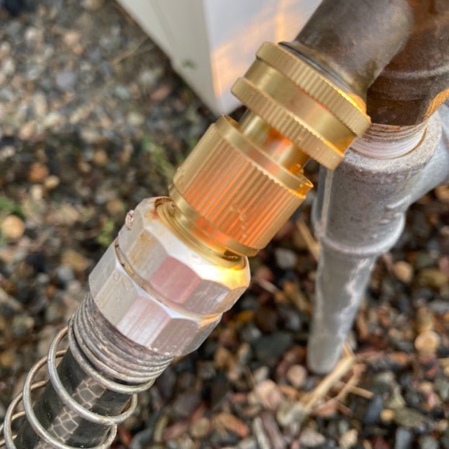 High - Quality Brass Garden Hose Quick Connect Set - Napa Valley Wildflower Co.