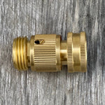 High - Quality Brass Garden Hose Quick Connect Set - Napa Valley Wildflower Co.