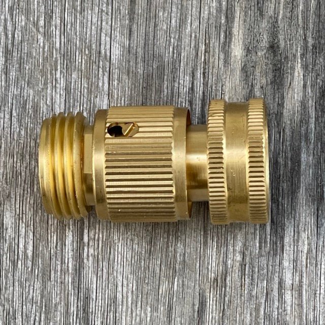 High - Quality Brass Garden Hose Quick Connect Set - Napa Valley Wildflower Co.