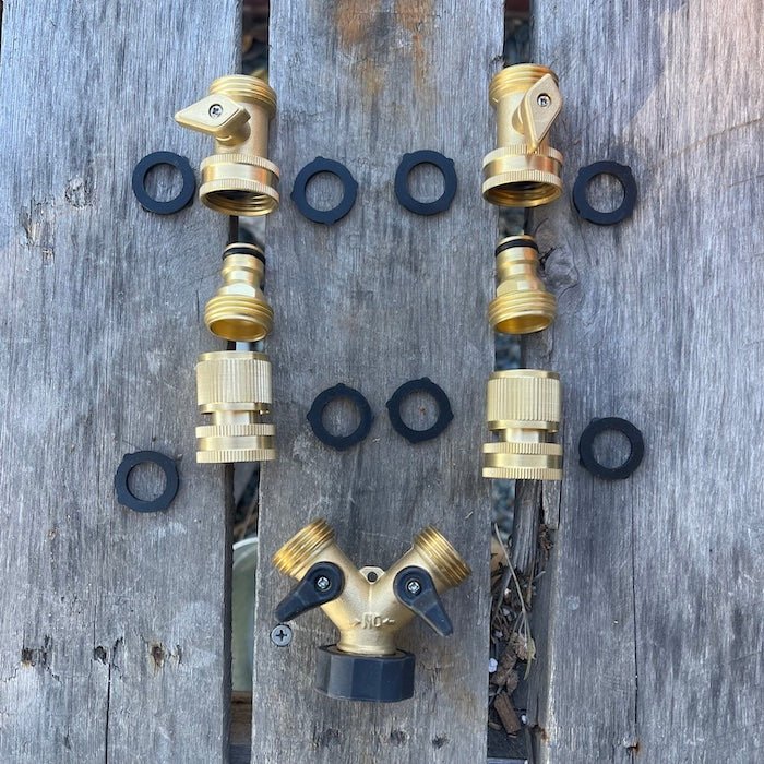 High - Quality Brass Hose Organization Bundle - Napa Valley Wildflower Co.
