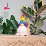 Hiking Gnome Ceramic Watering Spike - Napa Valley Wildflower Co.
