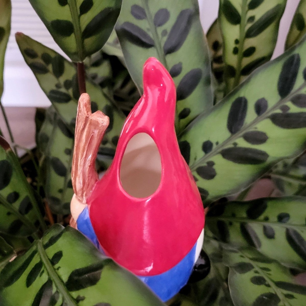 Hiking Gnome Ceramic Watering Spike - Napa Valley Wildflower Co.