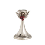 Holly Leaf & Berry Metal Candlesticks | 2 Sizes - Napa Valley Wildflower Co.