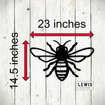 Honey Bee Garden Metal Sign - Napa Valley Wildflower Co.