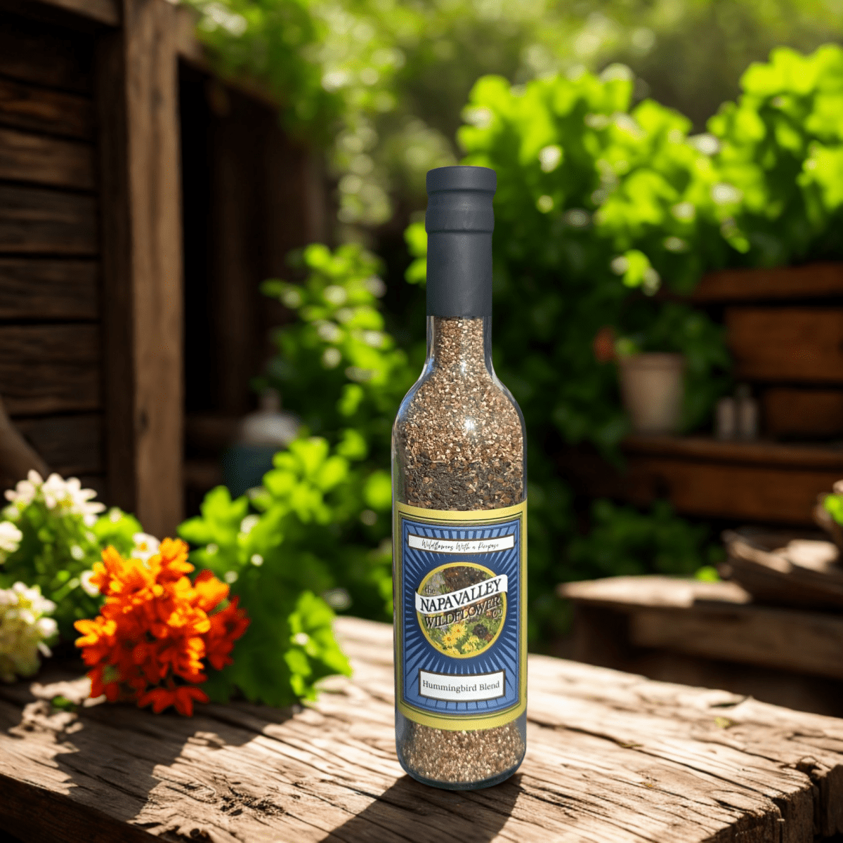 Hummingbird Wildflower Seed Blend 375ml - Napa Valley Wildflower Co.