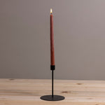 Kent Black Taper Candle Holder, Tall - Napa Valley Wildflower Co.