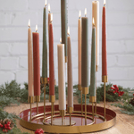 Kent Gold Candlestick Wreath, Large - Napa Valley Wildflower Co.