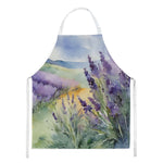 Lavender in Watercolor Apron (Design A) - Napa Valley Wildflower Co.