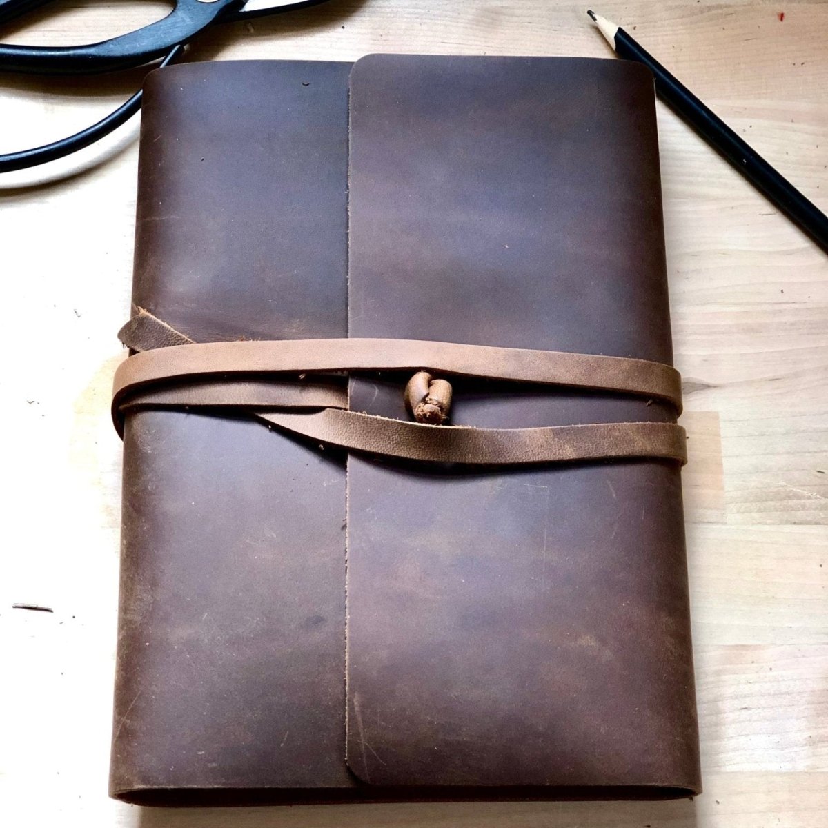 Leather Garden Journal and Diary - Napa Valley Wildflower Co.