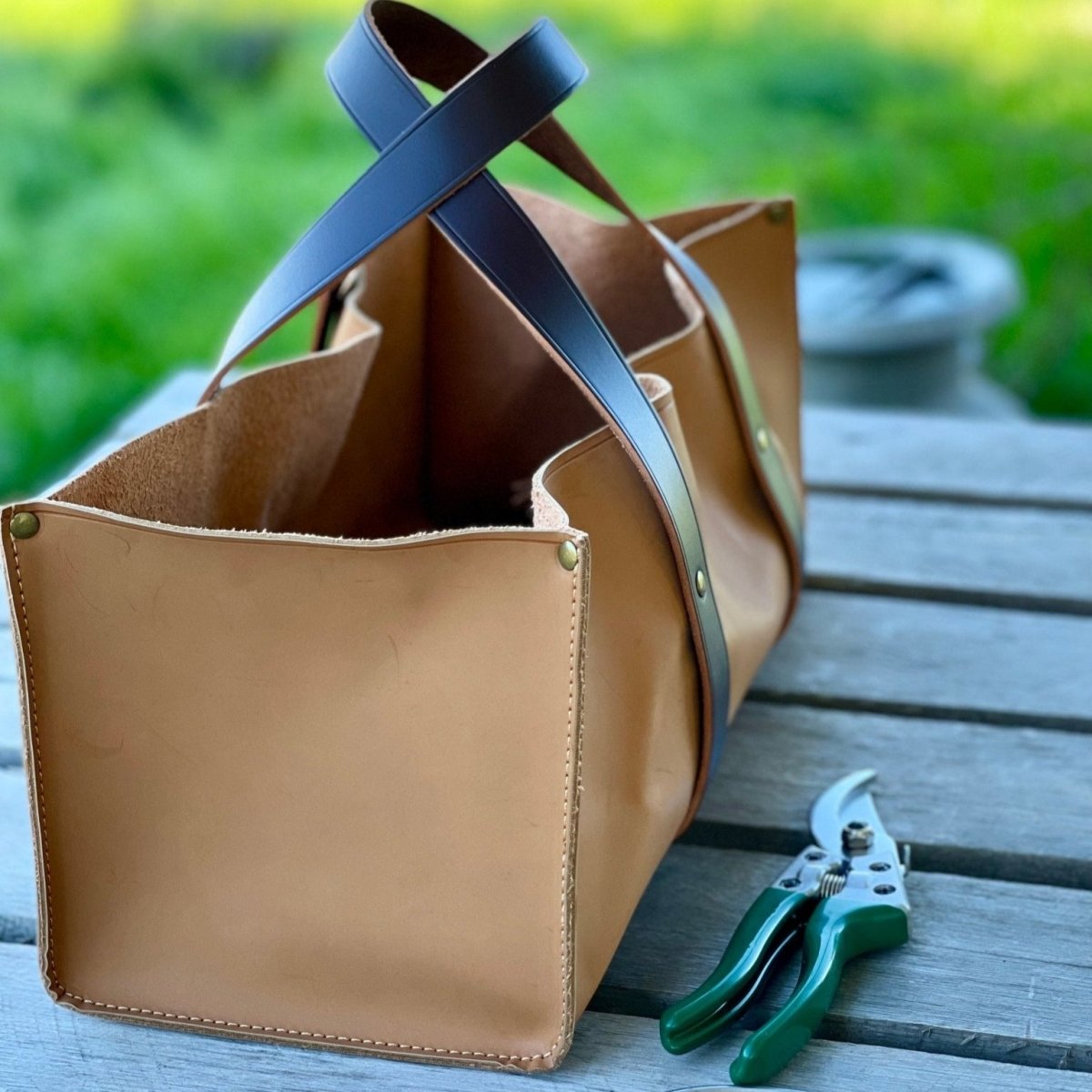Leather Gardener's Celtic Tool Bag - Napa Valley Wildflower Co.