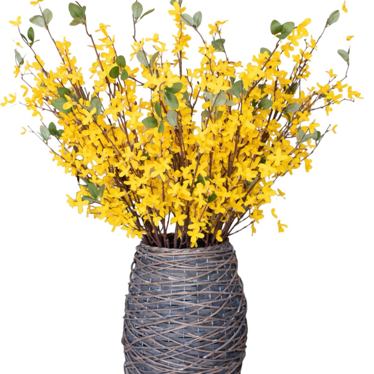 Lifelike Faux Forsythia Branch - Year - Round Spring Magic - Napa Valley Wildflower Co.
