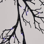Lit Black Twig Halloween Garland - Dual Color Thrill - Napa Valley Wildflower Co.