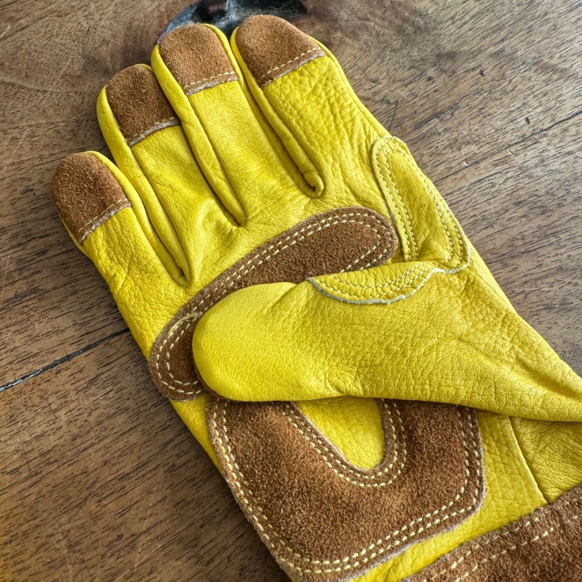 Long Garden Gloves | Soft Cowhide - Napa Valley Wildflower Co.