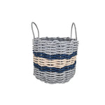 Maine Lobster Rope Basket (Light Gray & Light Tan) - Napa Valley Wildflower Co.