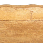 Mango Wood Scalloped Edge Tray - Napa Valley Wildflower Co.