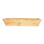 Mango Wood Scalloped Edge Tray - Napa Valley Wildflower Co.