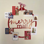 Merry Mail Christmas Metal Sign - Napa Valley Wildflower Co.