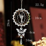 Mesmerizing 3D Kinetic Wind Spinner & Suncatcher - Napa Valley Wildflower Co.
