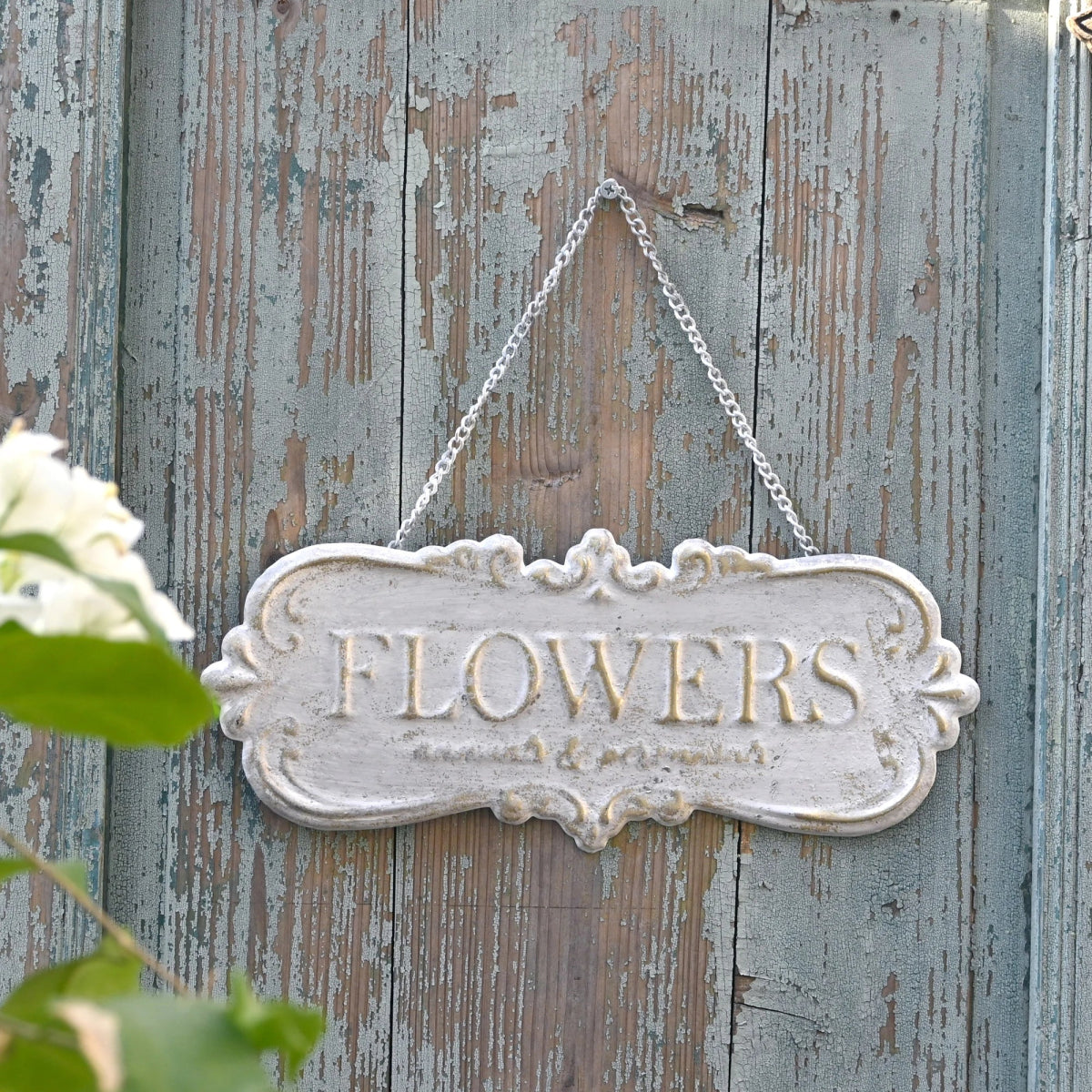Metal Flowers Garden Sign - Napa Valley Wildflower Co.