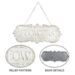 Metal Flowers Garden Sign - Napa Valley Wildflower Co.