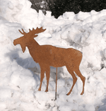 Metal Moose or Moose Wall Art - Napa Valley Wildflower Co.
