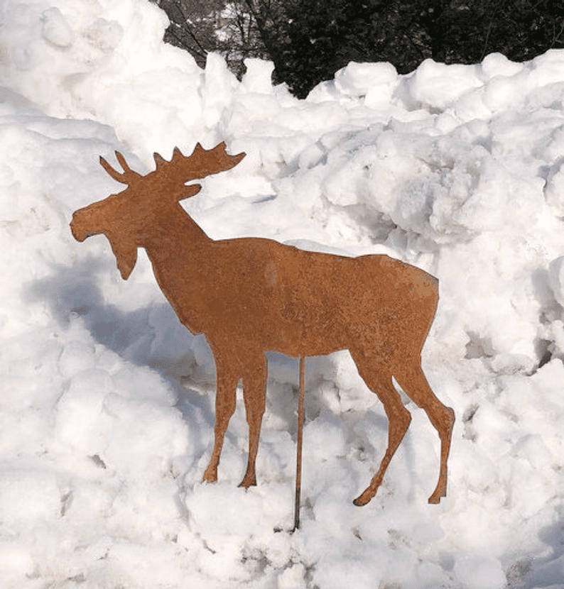 Metal Moose or Moose Wall Art - Napa Valley Wildflower Co.
