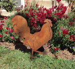 Metal Rooster Yard Art or Wall Hanging - Napa Valley Wildflower Co.