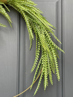 Modern Greenery Hoop Wreath - Napa Valley Wildflower Co.