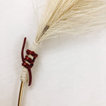 Modern Pampas Grass Hoop Wreath - Minimalist Front Door Decor - Napa Valley Wildflower Co.