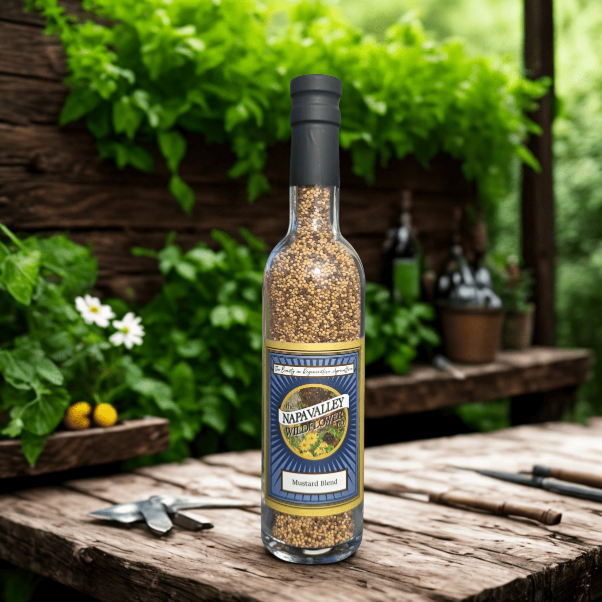 Mustard Seed Blend 375ml - Napa Valley Wildflower Co.