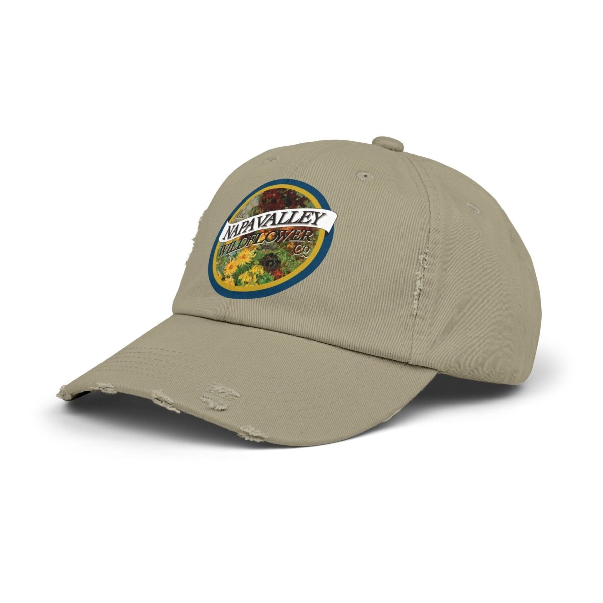 Napa Valley Wildflower Co. Distressed Unisex Cap - Napa Valley Wildflower Co.