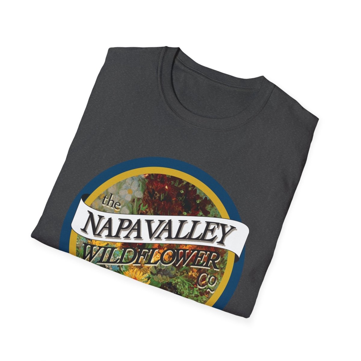 Napa Valley Wildflower T-Shirt | Unisex Soft Style Tee - Napa Valley Wildflower Co.