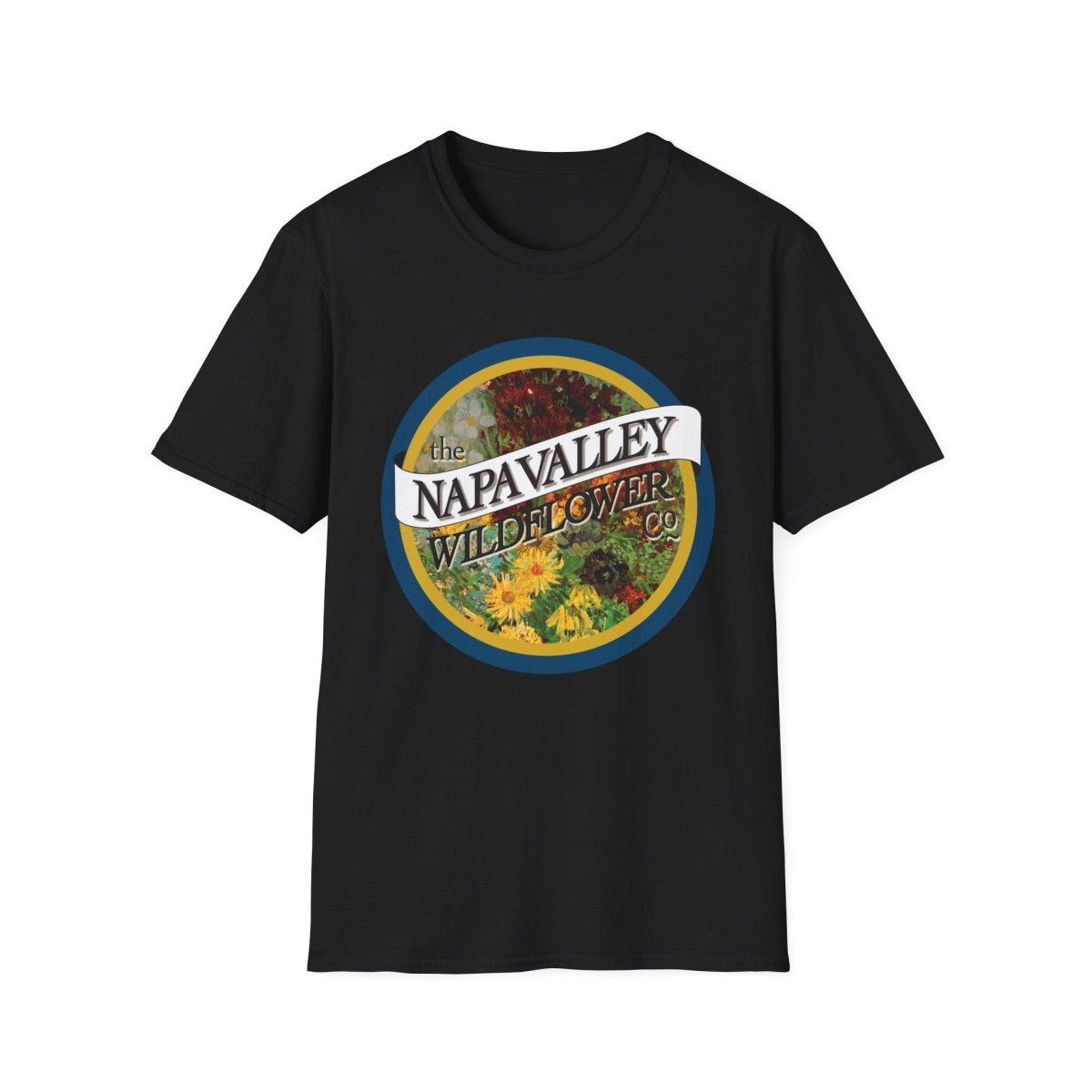 Napa Valley Wildflower T-Shirt | Unisex Soft Style Tee - Napa Valley Wildflower Co.
