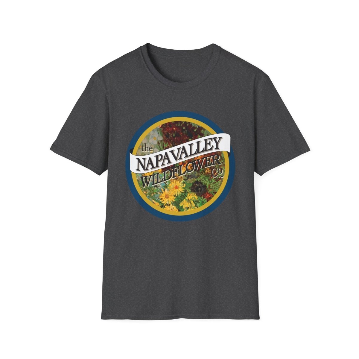 Napa Valley Wildflower T-Shirt | Unisex Soft Style Tee - Napa Valley Wildflower Co.