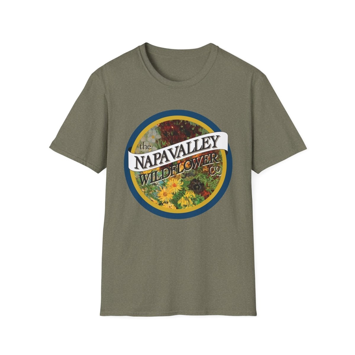 Napa Valley Wildflower T-Shirt | Unisex Soft Style Tee - Napa Valley Wildflower Co.